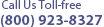 Call Us Toll-Free - 800-923-8327